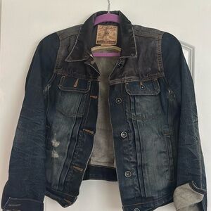 Cult of Individuality Dark and Light Denim Jacket